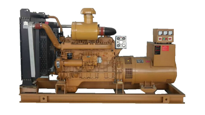 黑龙江上柴250kw大型柴油二手发电机组_COPY